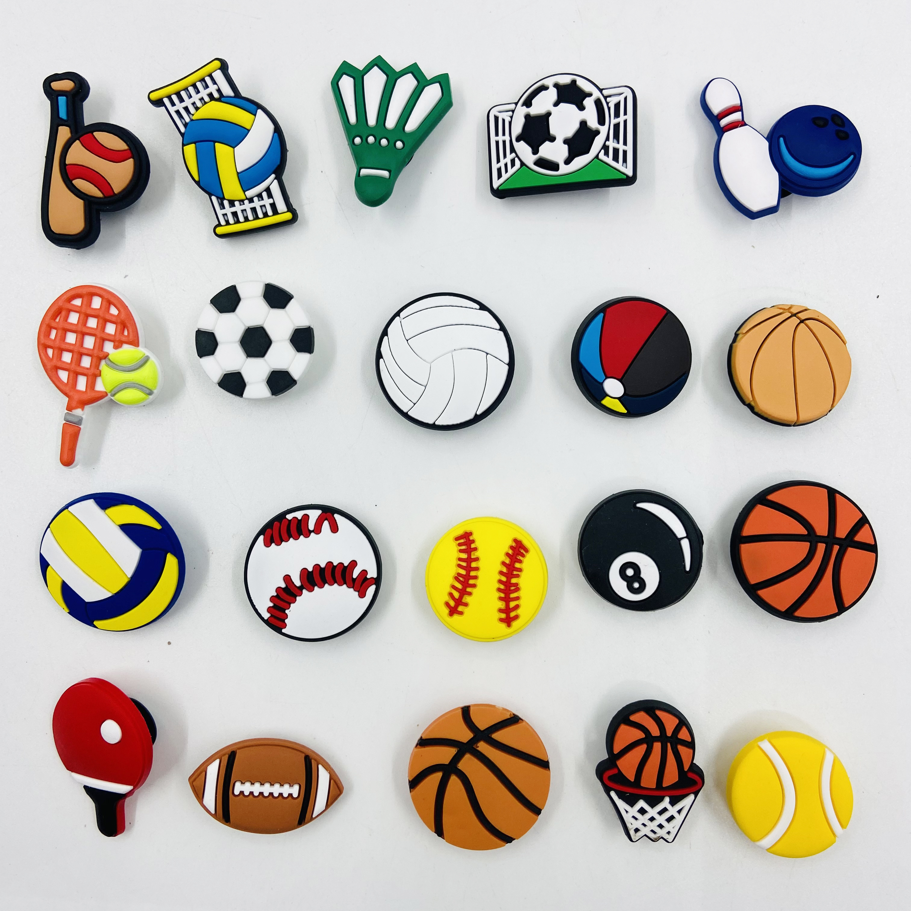 sports charms for crocs