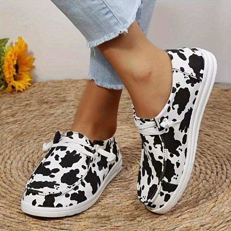 Cow Shoes - Cow low top Sneakers, Shoes with deals Cow Print,Women shoes, brown and white cow shoes, cow print unisex shoes