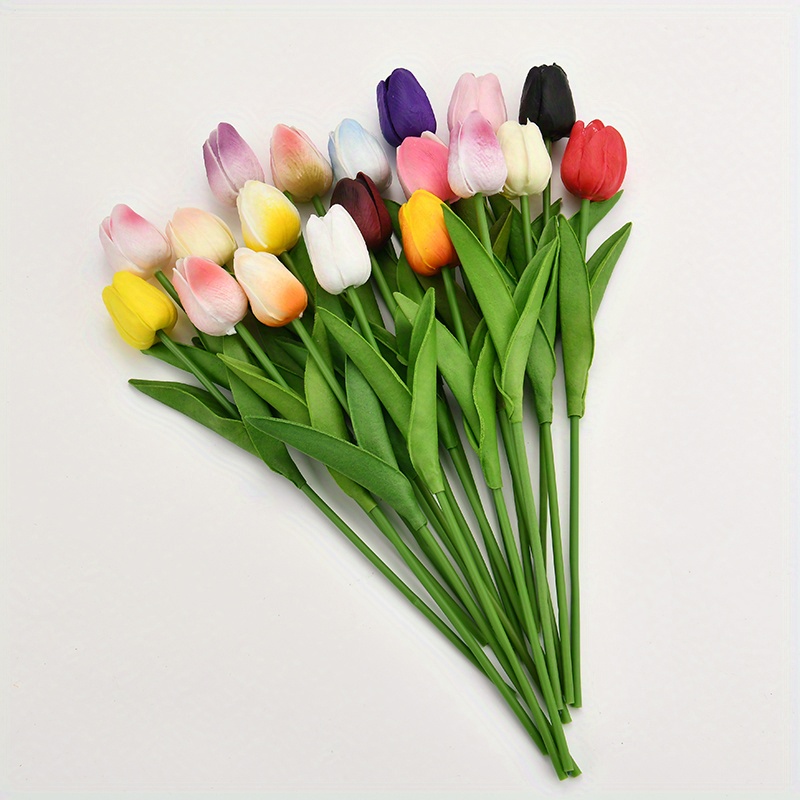 5/10/20pcs Fiori Tulipani Artificiali, Tulipani Real Touch Bouquet Tulipani  Finti In Pu, Decorazioni Stanza Dellufficio Domestico, Bouquet Vasi, Doccia  Fidanzamento Nuziale Addio Celibato Compleanno Anniversario Forniture Feste,  Ornamenti Feste, Regali