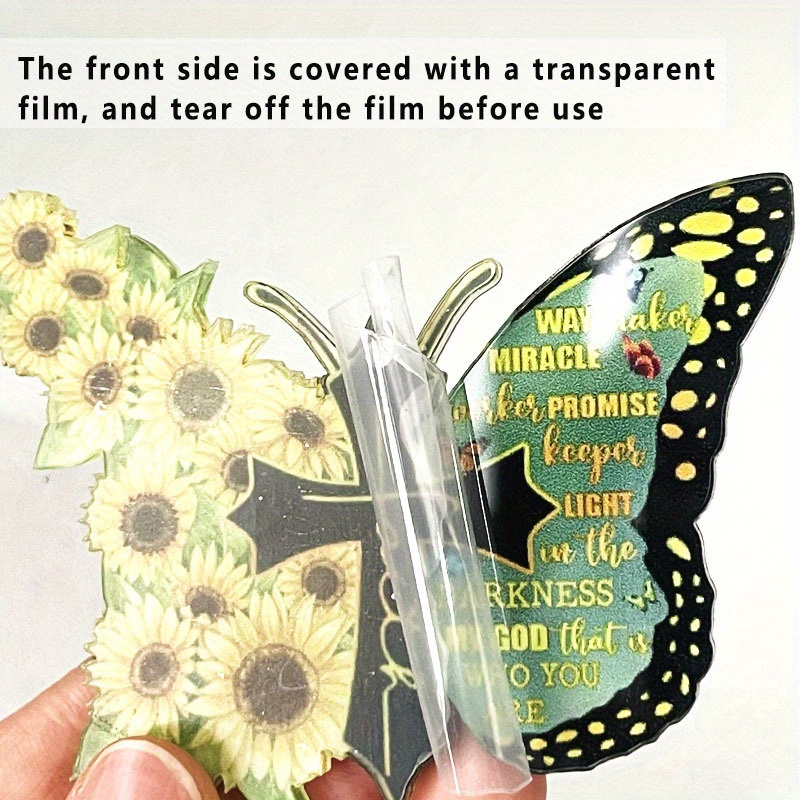 Butterfly Prism Rearview Mirror Car Necklace – Kinley Jewelry LLC