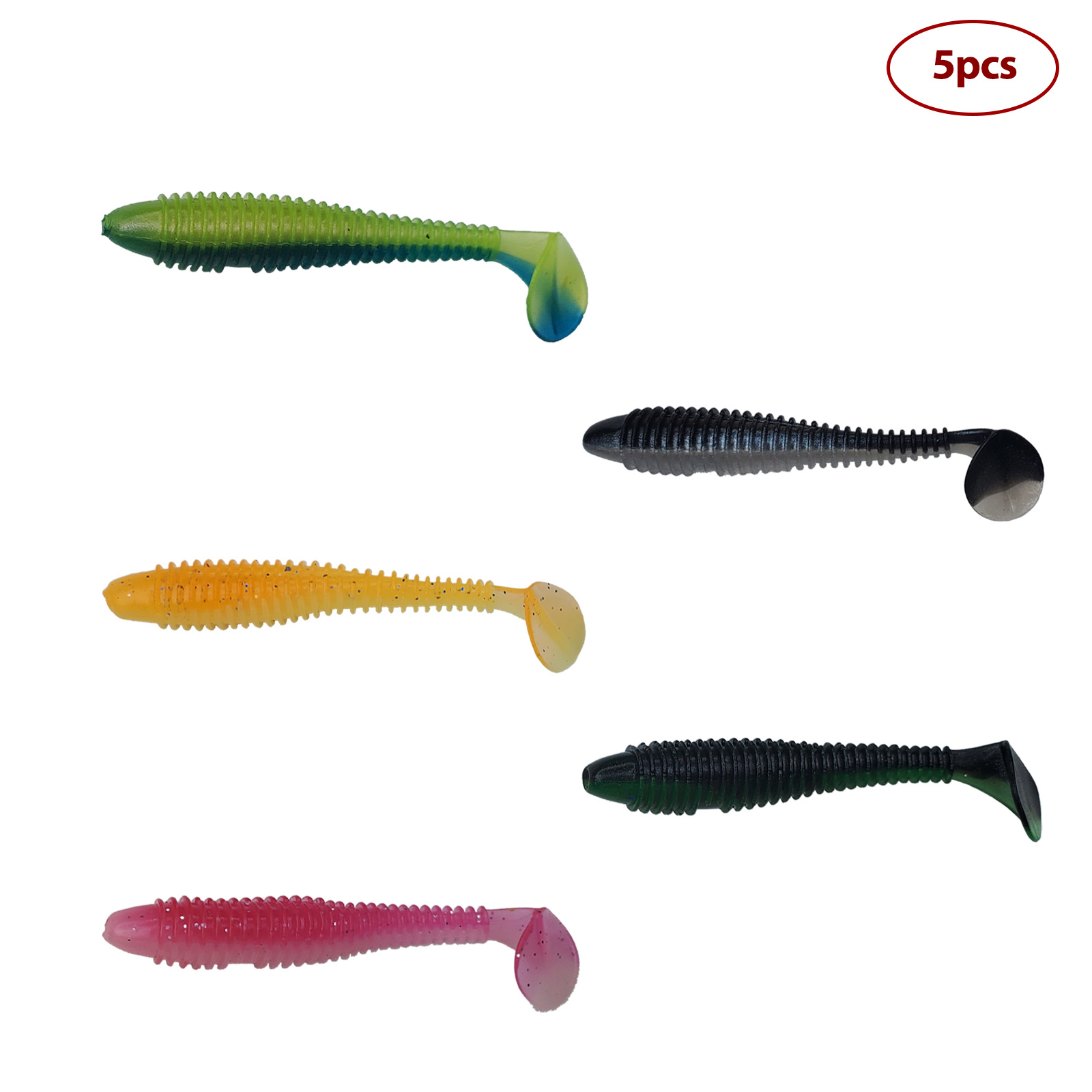 6pcs/bag 9.2cm-4.7g soft plastic lure fishing