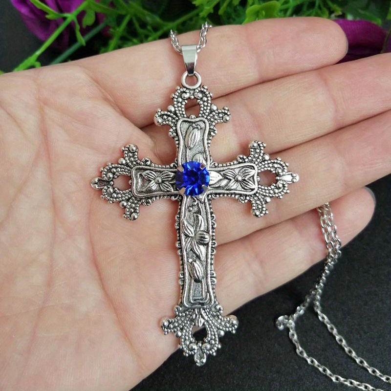 Victorian Cross Necklace