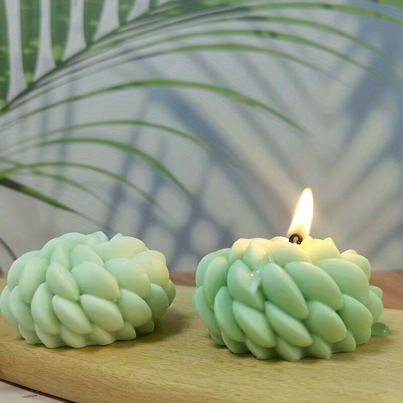 Moldes de vela para hacer velas de la suerte flor de Santa Ana, regalo  importante de vacaciones, único 3D DIY fabricación de velas moldes de  resina de