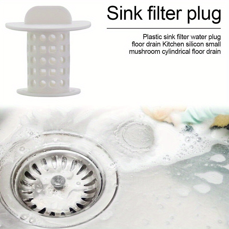 Bathroom Drain Hair Catcher Bath Stopper Plug Sink Strainer Filter Sewer  Dredge Small Mushroom