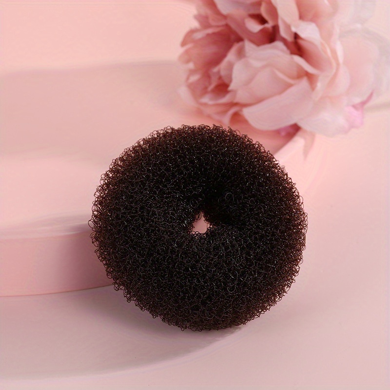 Bun Head Tie Donut Shape Hair Accessory for Short Thin Hair