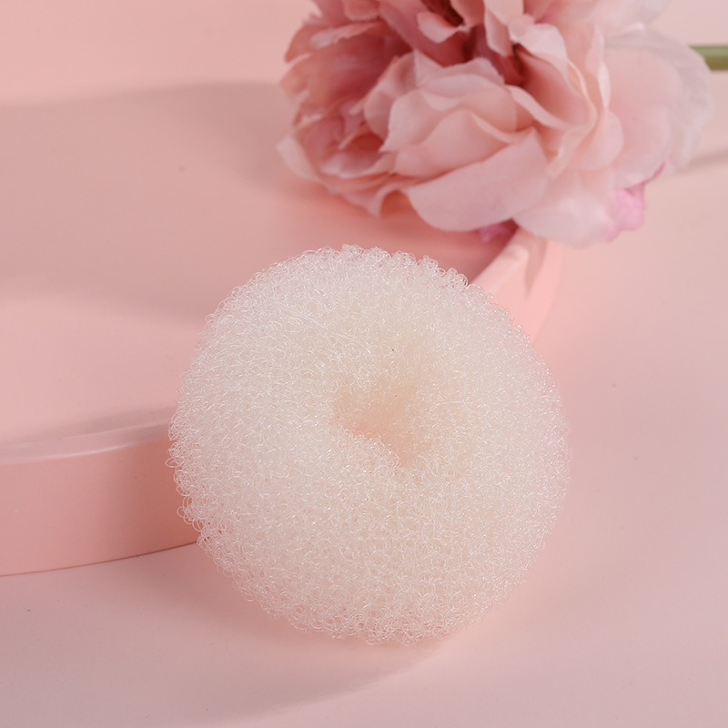 Bun Head Tie Donut Shape Hair Accessory for Short Thin Hair