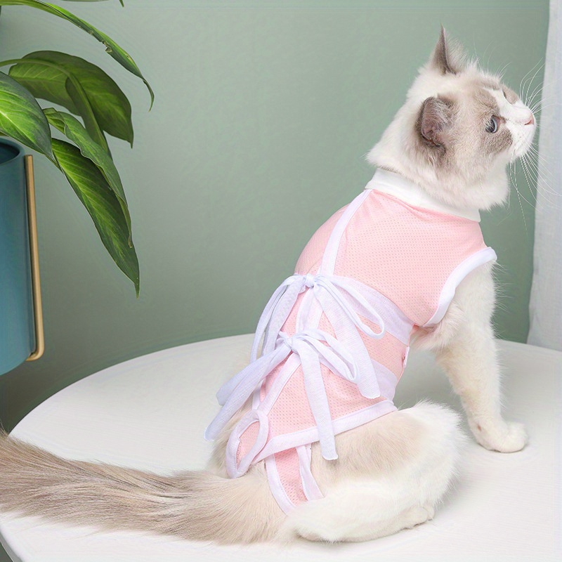 Cat Recovery Suit Professional Surgical Recovery Shirt E Collar