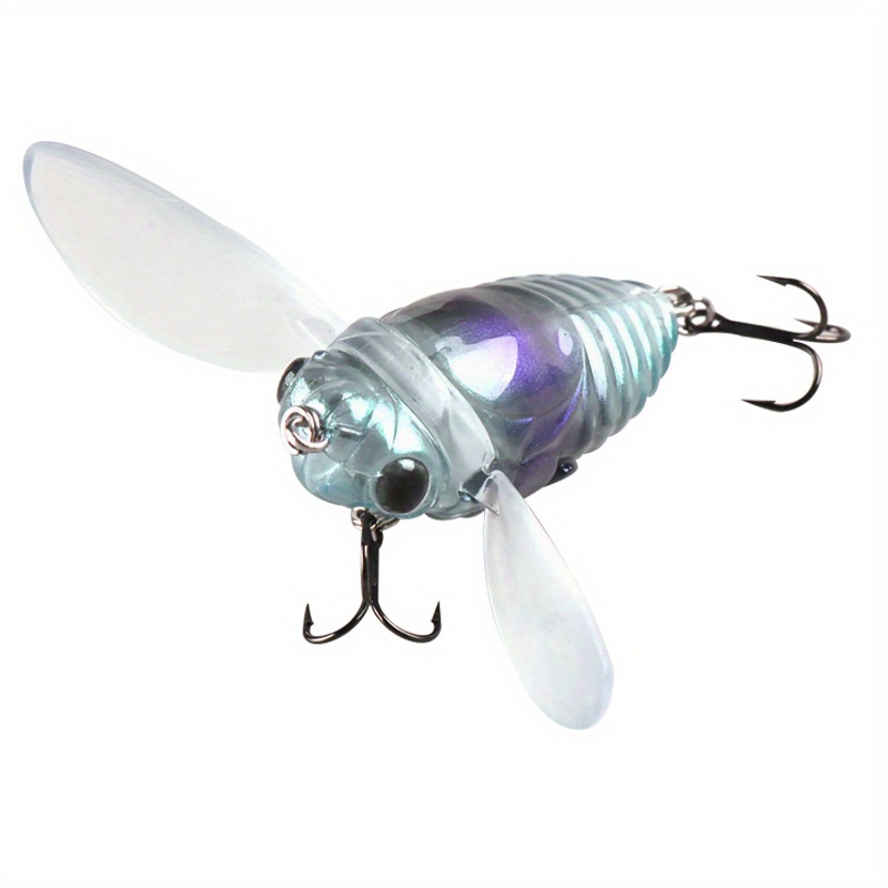 BASSKING Cicada Fishing Lures 40mm 6.1g VMC Hook Hard Lure