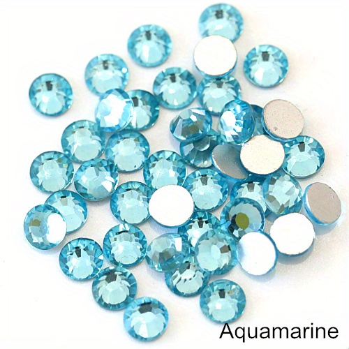 Yantuo Aquamarine AB Rhinestones Flatback SS20, 5mm 10gross/1440pcs Blue Crystal AB Non Hotfix Rhinestone,Bling Glass Gems Stone for DIY Crafts