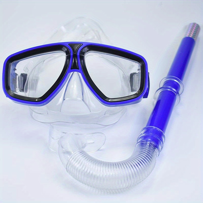 Premium Diving Mask And Snorkel Set - High Definition Lens, Comfortable ...