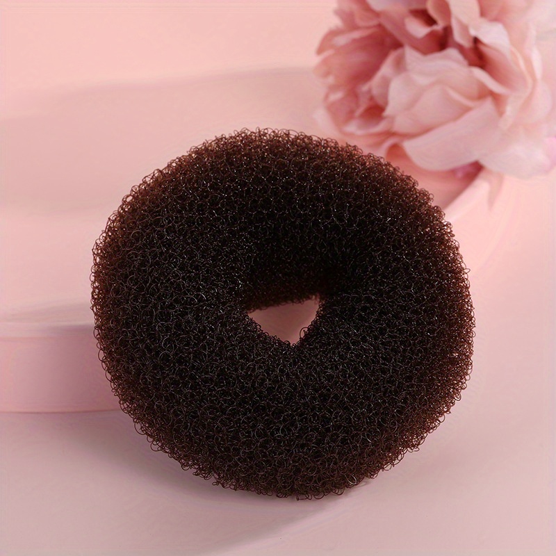 Bun Head Tie Donut Shape Hair Accessory for Short Thin Hair