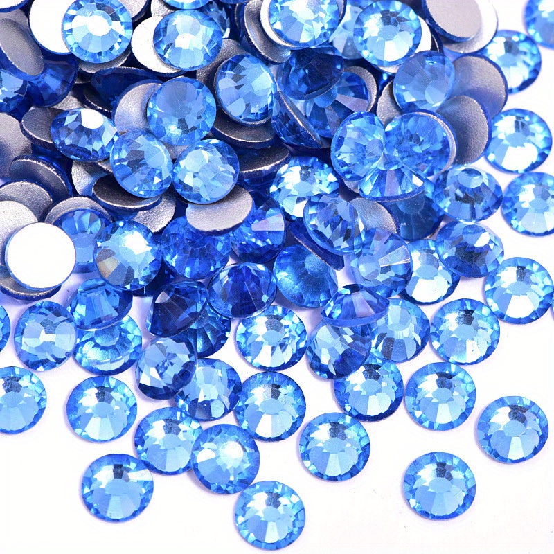 Sapphire Flatback Swarovski Rhinestones - Flatback - Rhinestone