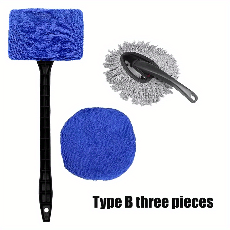 Window Cleaning Brush Car Defogging Window Wiper Car Home Detachable Duster  Cleaning Car Window Glass Cleaning Brush With Cloth - Sponges, Cloths &  Brushes - AliExpress