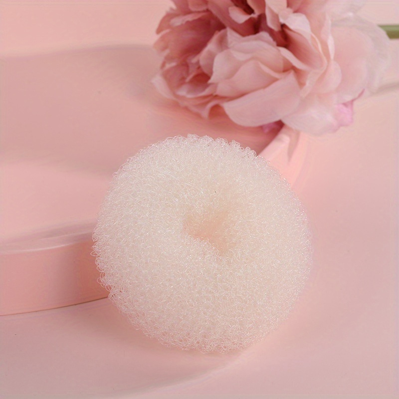 Bun Head Tie Donut Shape Hair Accessory for Short Thin Hair