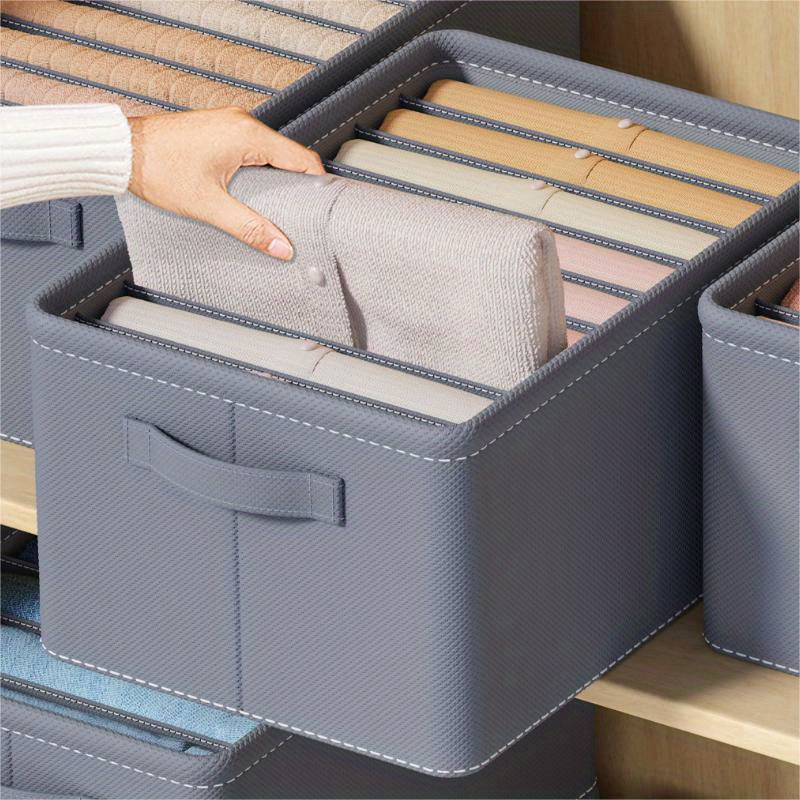 RHAFAYRE 3 piezas plegable y lavable ropa interior cajón organizador jeans  caja de almacenamiento ropa cajón