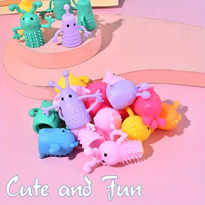Cute Finger Puppets Toys monster Stretchy Finger Puppets - Temu