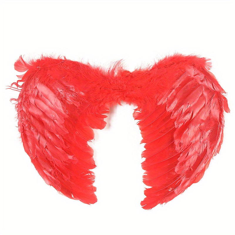 Performance Stage Soft Angel Wings Halloween Costume Turkey Feather ...