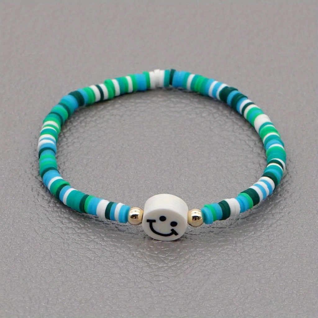 17pcs/set Colorful Tiny Beads Bracelets Boho Style Hand Decoration Gift for Girls,Braclets,Temu