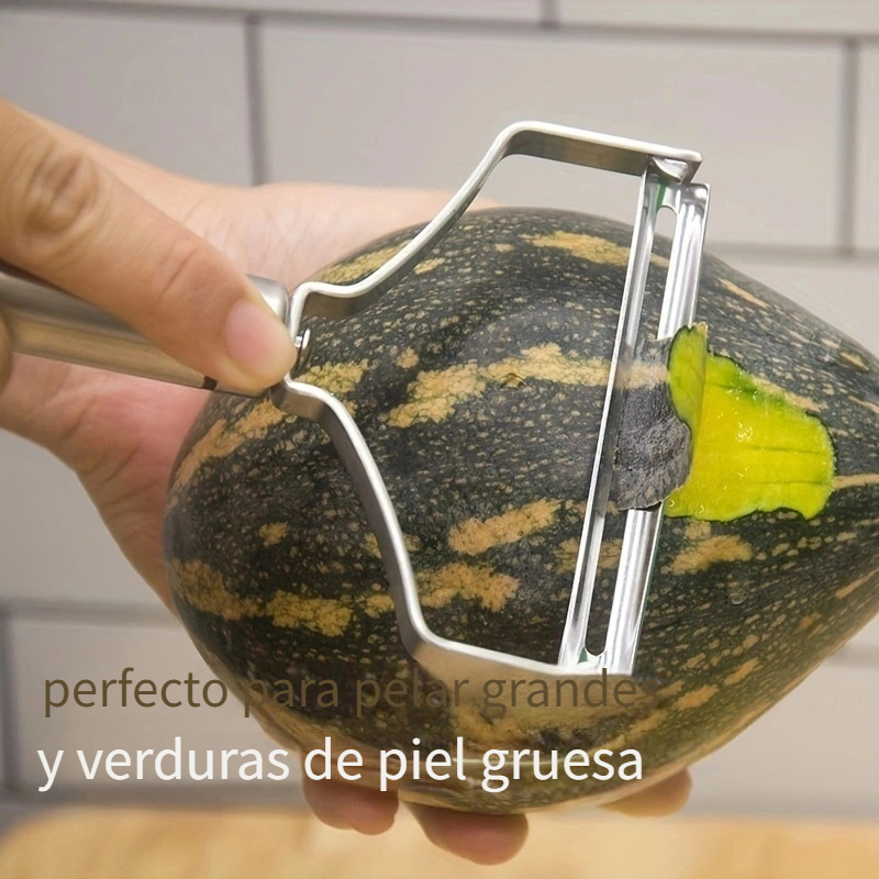 Comprar Pelador de frutas reutilizable, hoja afilada, útil diseño  ergonómico, rallador de repollo
