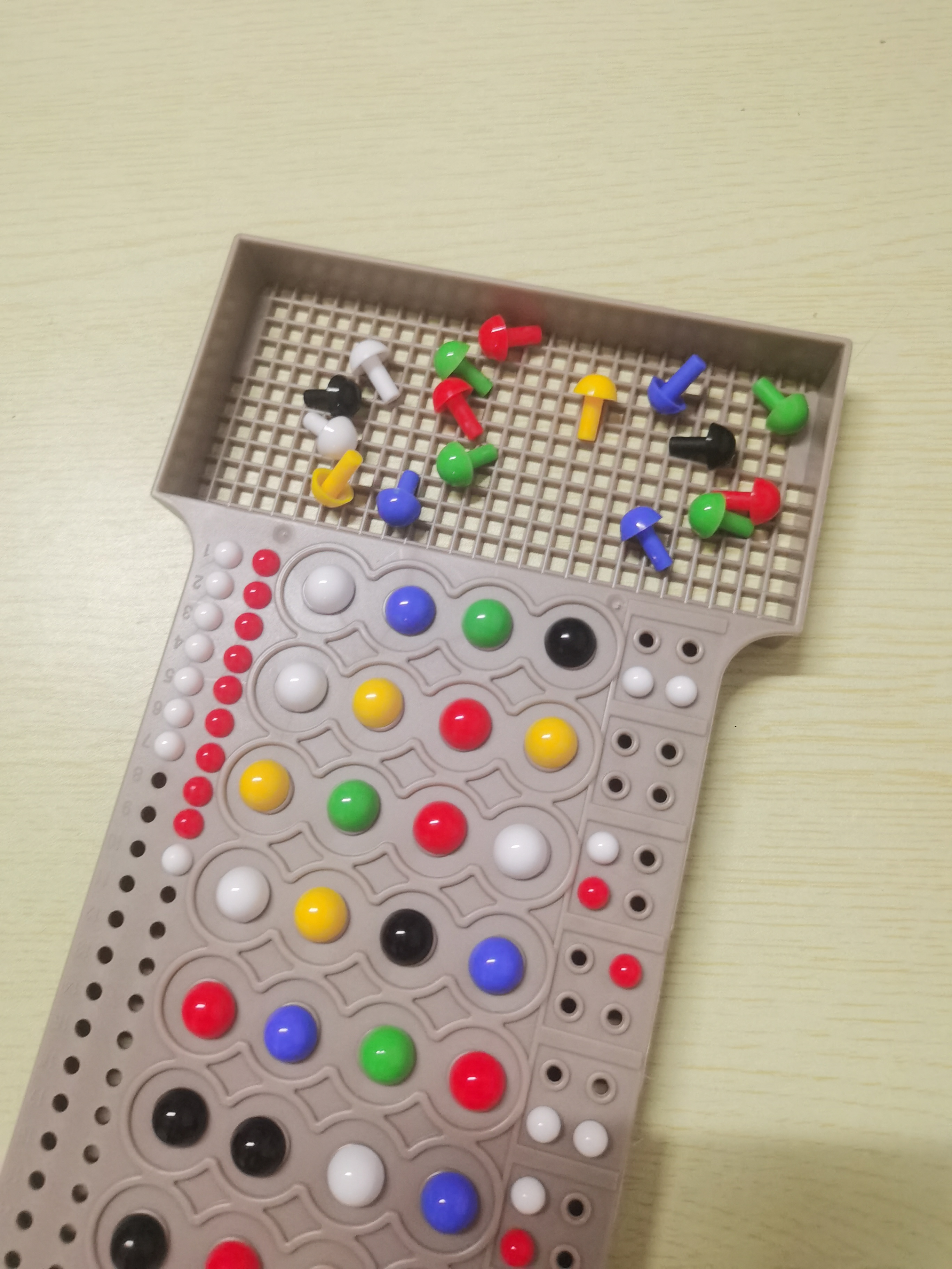 Family Game Night Bead Breaker - Interactive Educational Toy for Youngsters & Parents, Colorful Logic & Strategy Board Game with Codebreaking Challenge, Durable Plastic, Multicolor, Games for Family