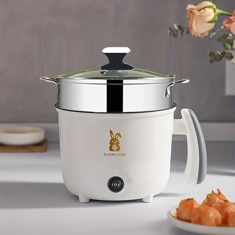 Electric Steamer, Multi-functional Frying, Boiling, Small Electric Cooker, Electric  Cooker, Dormitory, Electric Cooker, The Same Type Of Household Small Rice  Cooker, Mini Cooking Pot - Temu