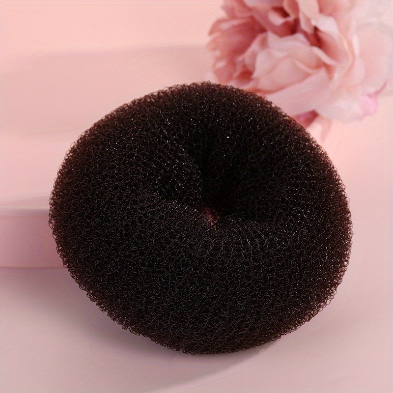 Bun Head Tie Donut Shape Hair Accessory for Short Thin Hair