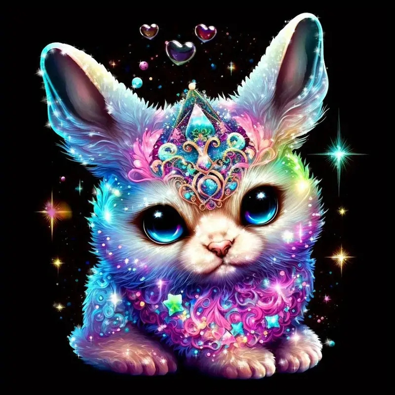 Diamond Painting 5d Cute Animals  Rhinestone Embroidery Painting