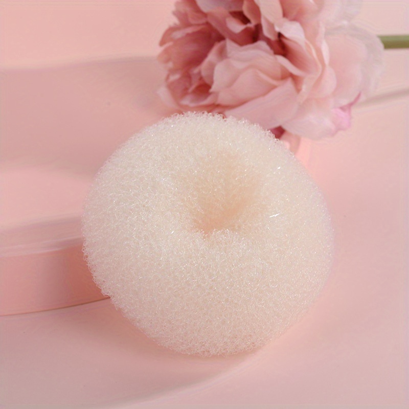 Bun Head Tie Donut Shape Hair Accessory for Short Thin Hair