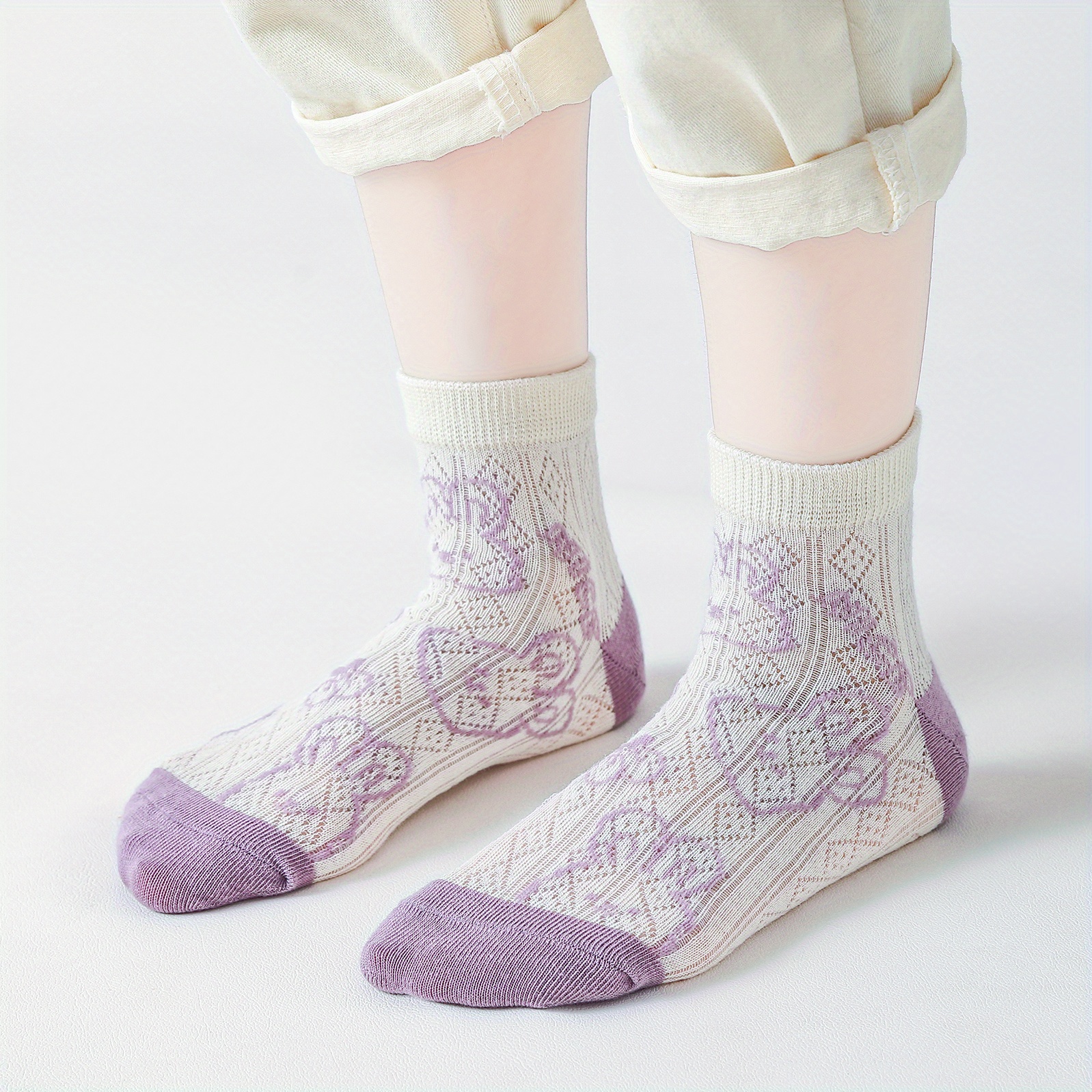 Süße Freizeitsocken 3