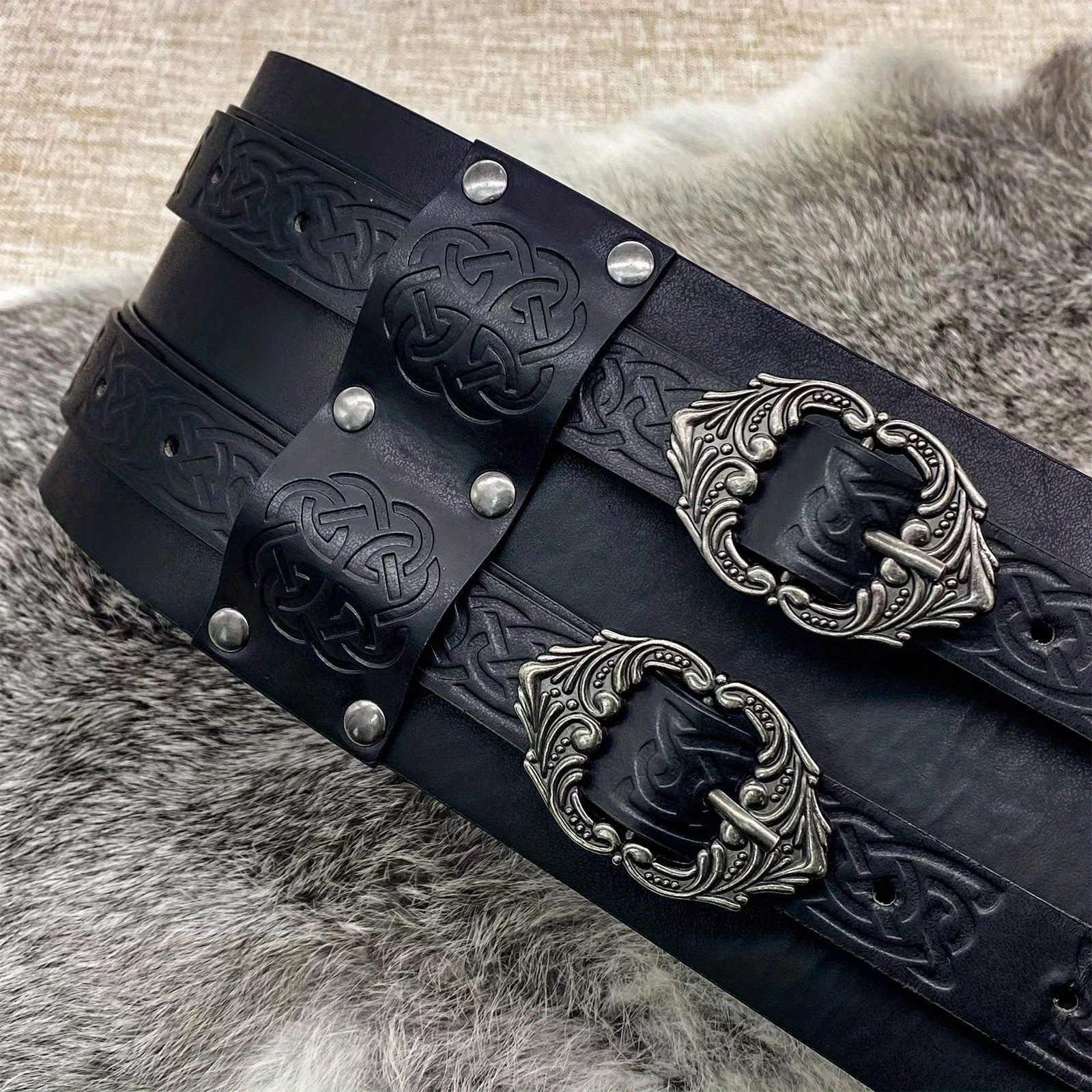 1pc Viking Wide Belt Medieval Pu Leather Belt Knight Corset Belt Larp Ren  Faire Halloween Costume Ideal Choice For Gifts, Check Out Today's Deals  Now