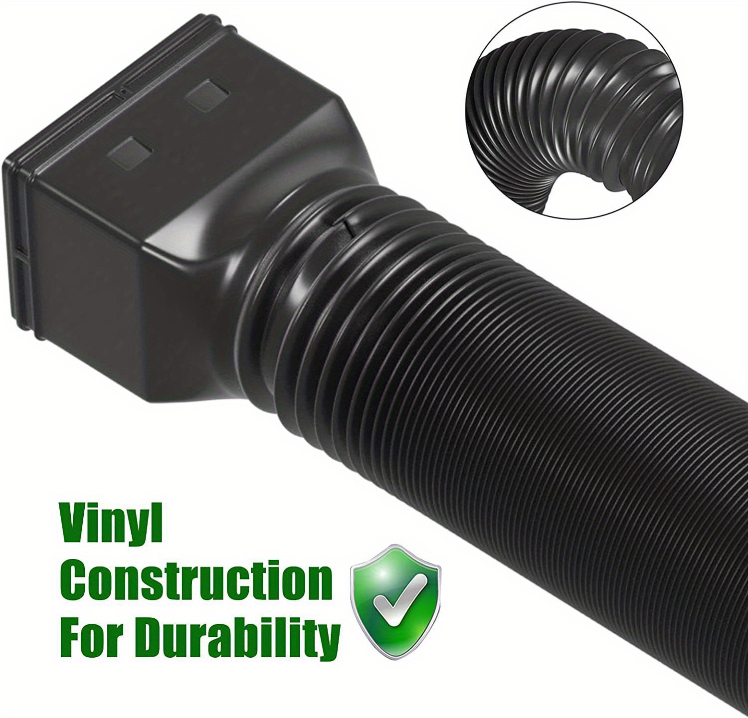 Pp Folding Telescopic Drain Pipe Extend Your Outdoor Drainage With