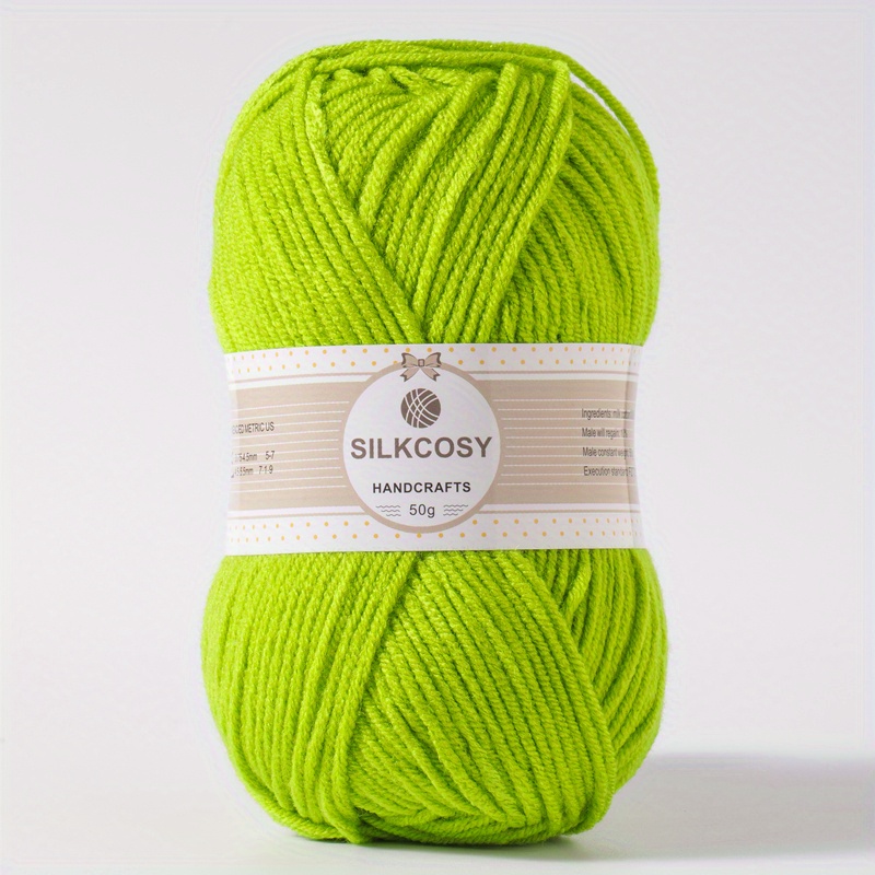 Wool & Acrylic Blend for Easy Knitting, Crocheting Vibrant Multicolored Yarn  With Soft Transitions by Yarnart Ambiance 