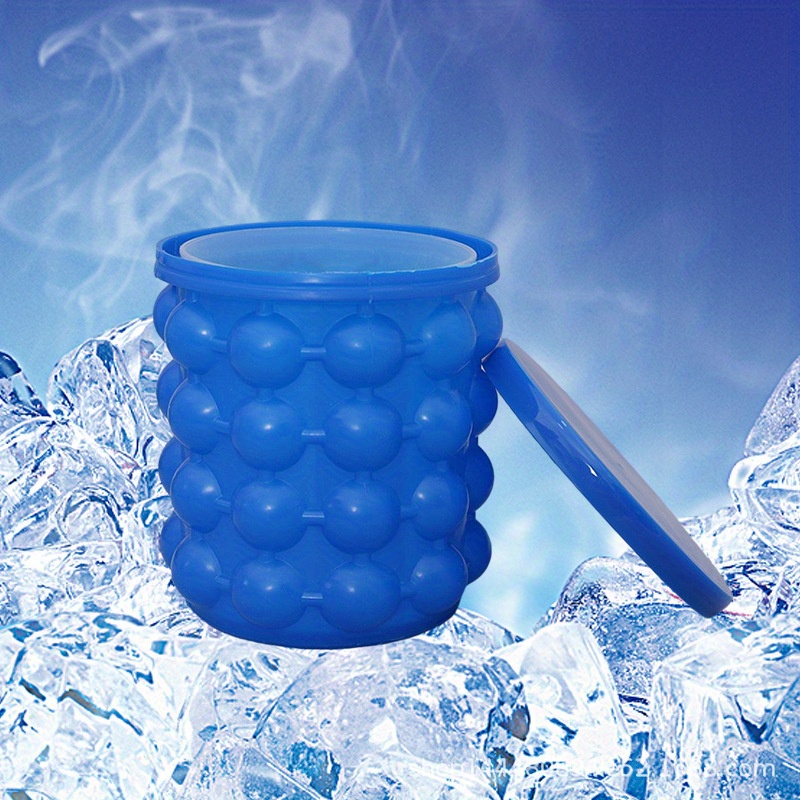 Plastic Ice Bucket Quick Cold Preservation Ice Maker Ice - Temu United Arab  Emirates