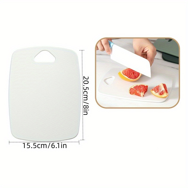 1pc Plastic Cutting Board, Cute Fruit Pattern Cutting Board, Kitchen Gadgets