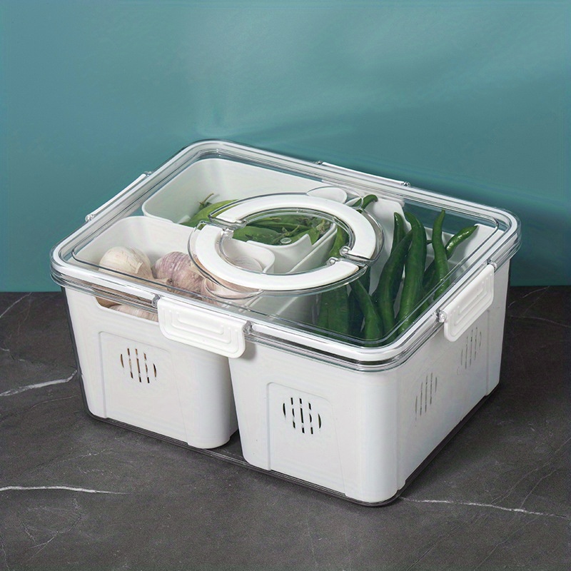 Multi grid Food Storage Containers With Lids Clear Airtight - Temu