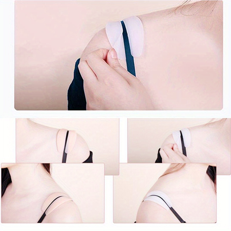 Free Shipping Underwear Accessory Soft Silicone Non-Slip Relief Pain Cushion  Pad for Woman Shoulder Pads Bra Strap Cushion