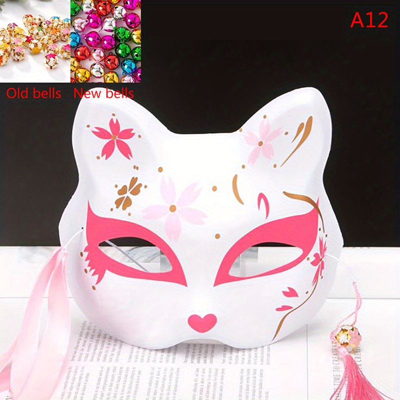 10pcs, DIY Full Face Masks Paper Blank White Halloween Cosplay Cat Diy  Paintable Couple Half Animal Mache Party Mardiup Craft, Stage Performance  Props