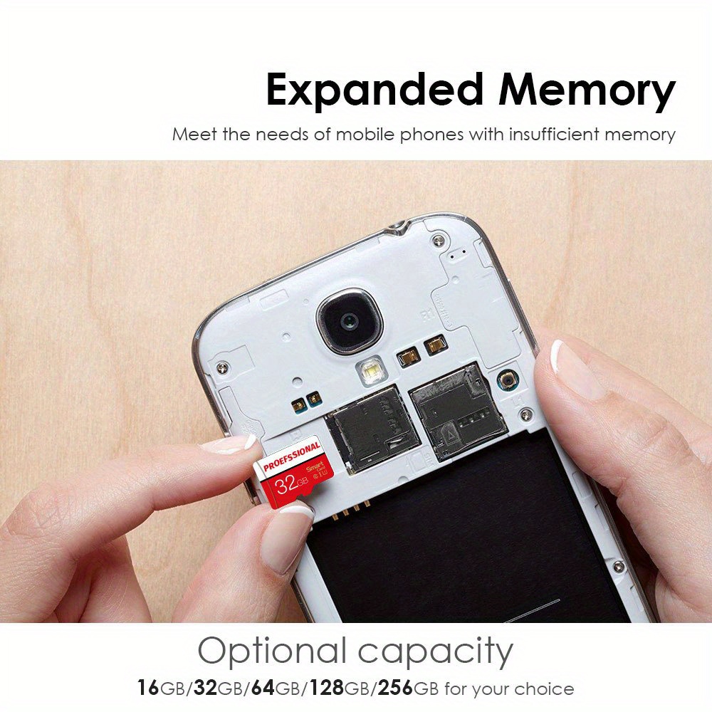Original 8/16/32/64/128/256gb Memory Card High Speed Mini Sd Temu