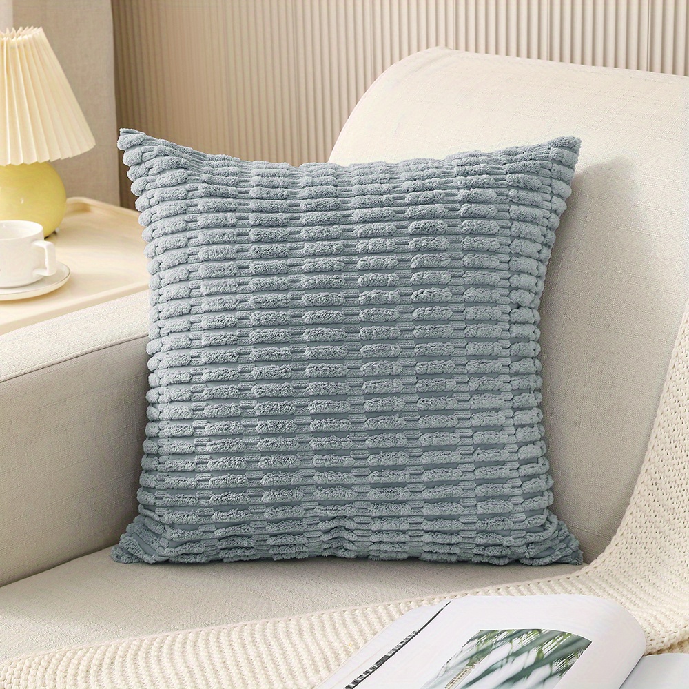 Stylish And Comfortable Solid Color Throw Pillow Cover For Living