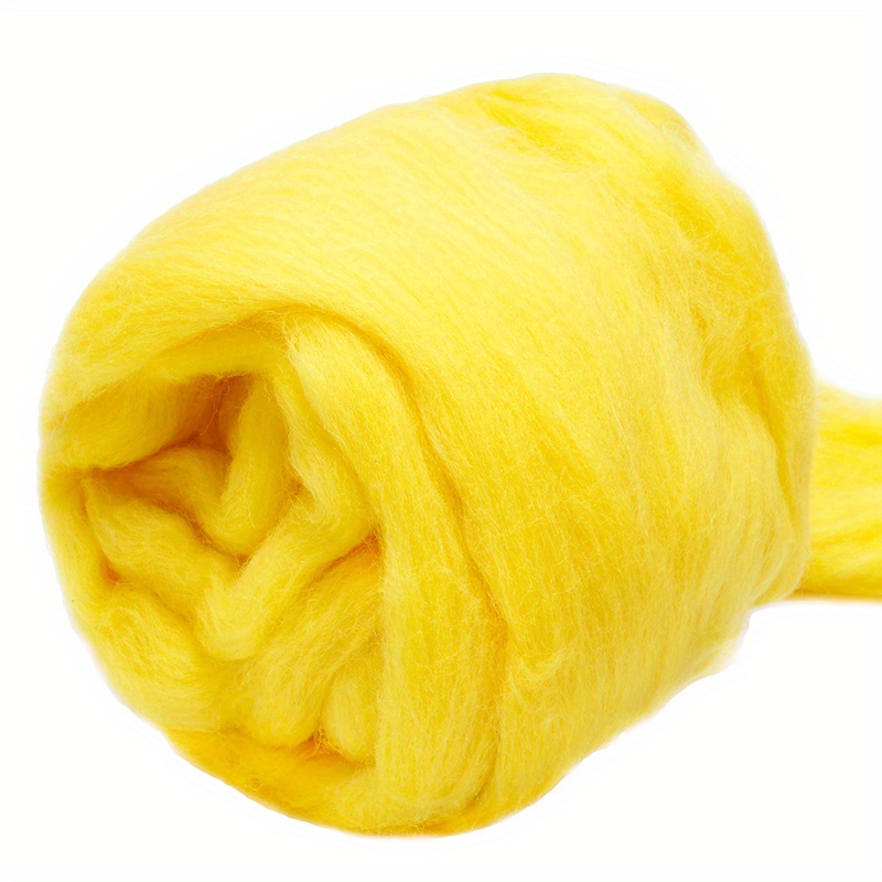 Wool Roving Yarn, Fiber Roving Wool Top, Wool Felting Supplies, Pure Wool,  Chunky Yarn, Spinning Wool Roving For Needle Felting Wet Felting Diy Hand  Spinning - Temu Germany