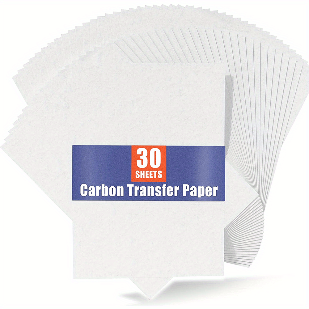 100 Sheets A4 Dark Blue Carbon Transfer Tracing Paper for Wood, Paper, Canvas and Other Art Surfaces