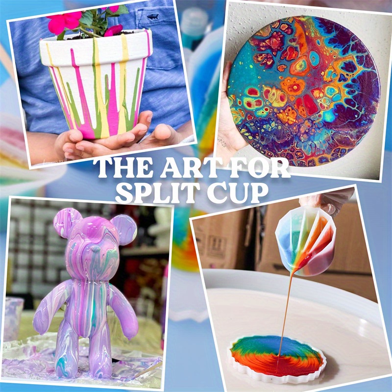 Split Cups Pouring Separation Cup Matching Cup Reusable - Temu