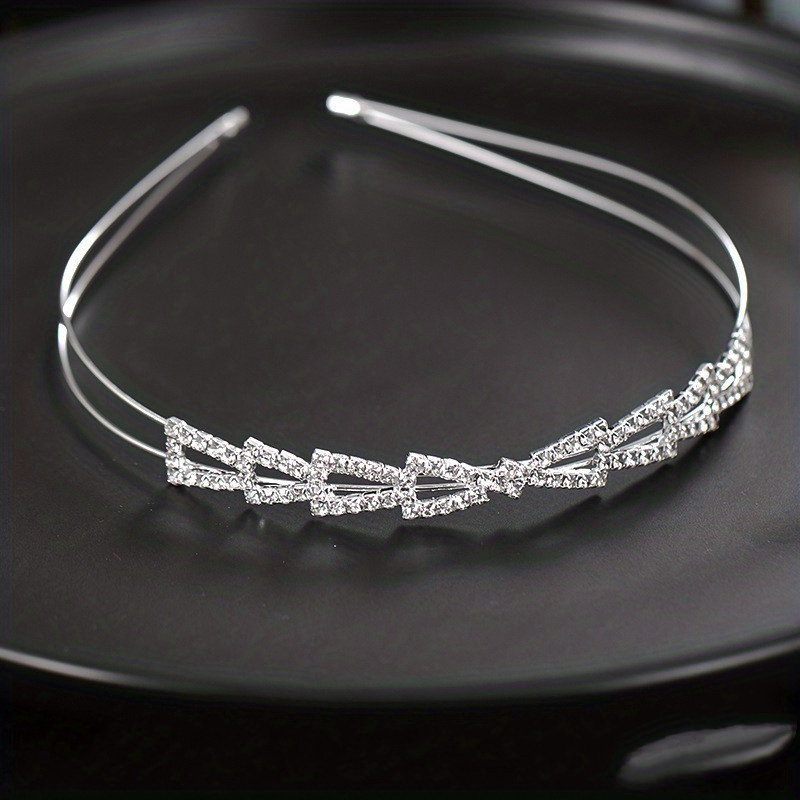 Sparkling Rhinestone Headband for Party Performance - Girls Gift