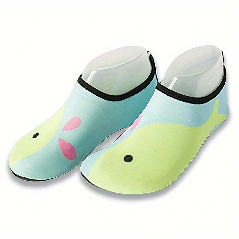 Zapatos de natación de playa al aire libre rápidos para niños Buceo  Calcetines de agua Animal Dry Cartoon Kids Socks Zapatos de niños talla 8  (azul