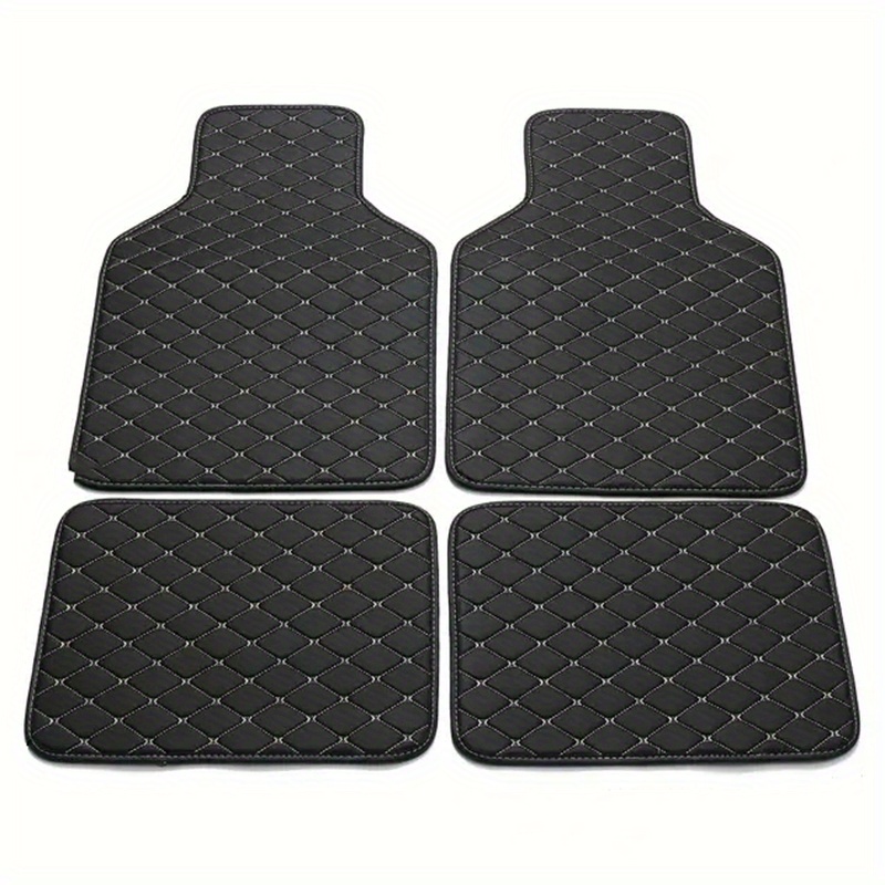 Buy Generic 5Pcs Car Floor Mats Skidproof Floor Carpet PU Leather