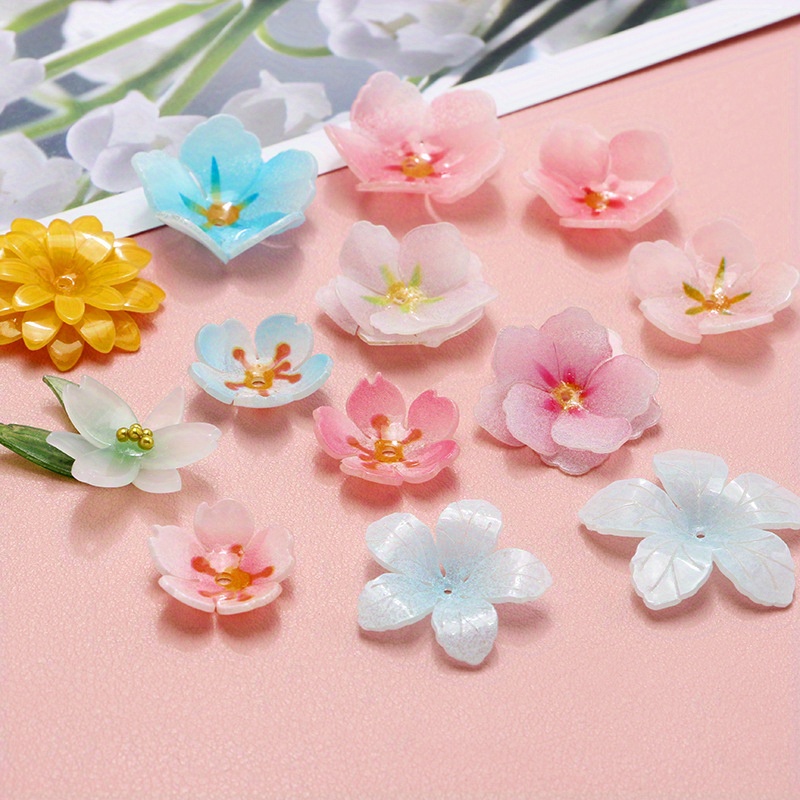 1 Box Alloy Flower Bead Caps DIY Jewelry Making Alloy Bead End Caps DIY Bracelets Crafts, Women's, Size: 1x1x0.20cm