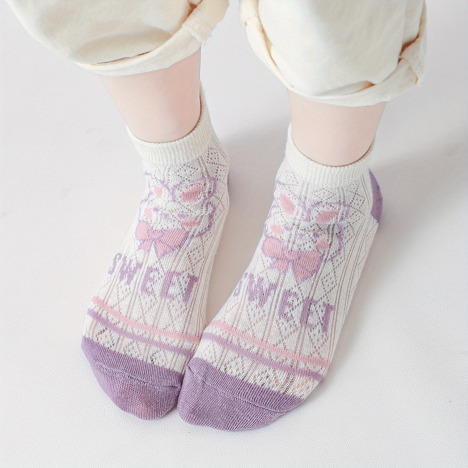 Süße Freizeitsocken 5