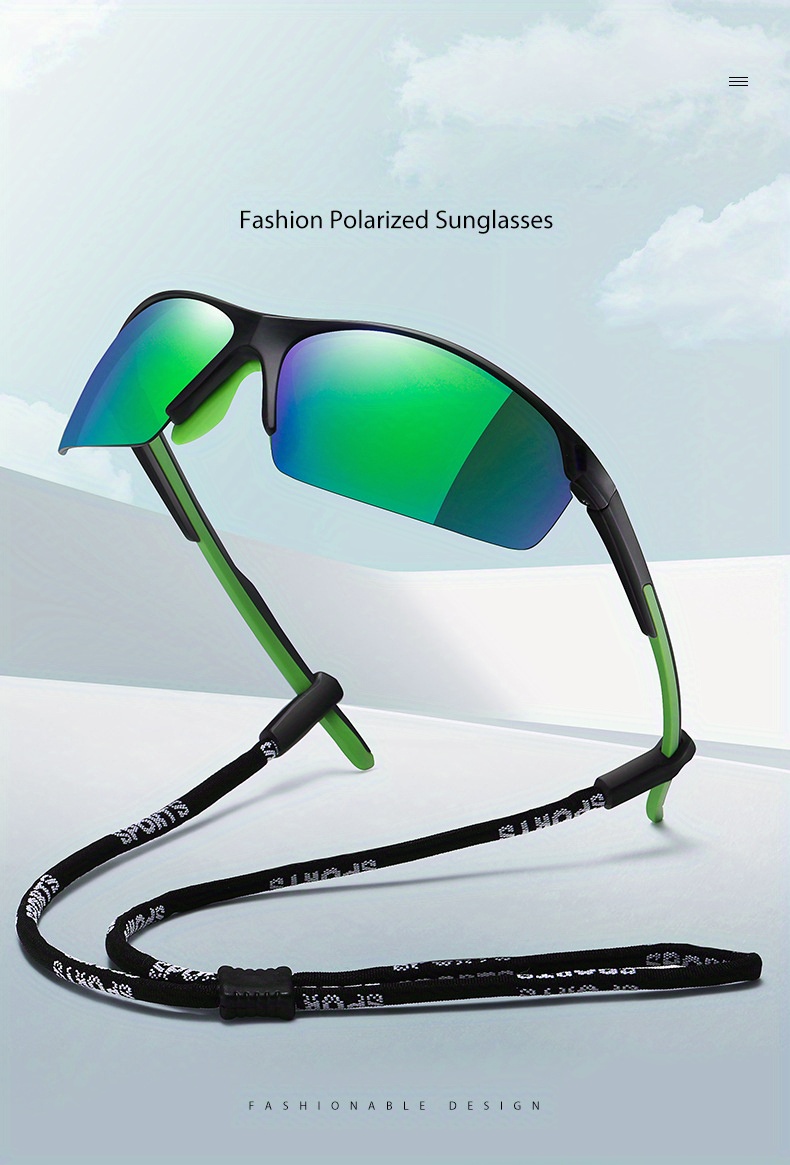 Occhiali Da Nuoto Occhiali Da Sole Polarizzati Vertx Sportivi - Per Ciclismo, Guida, Pesca, 100% UV400 Occhiali Wrap Antiriflesso