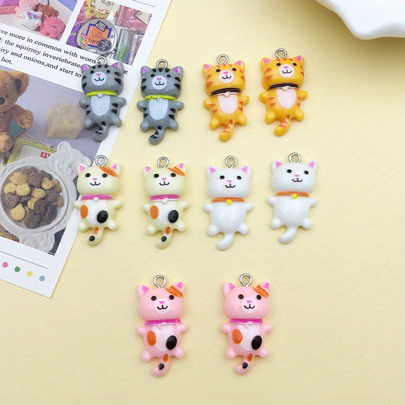 Small Cat Charms