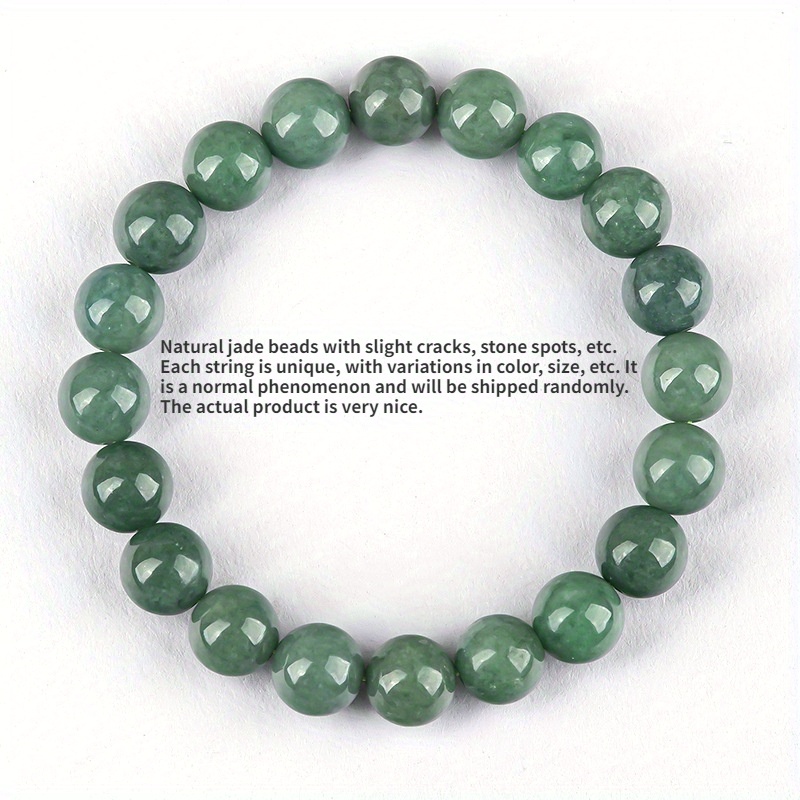 Jade Round Bead Hand String Bracelet